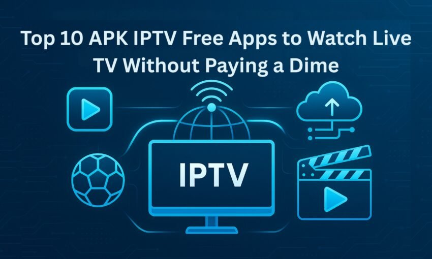 Top 10 APK IPTV Free Apps to Watch Live TV Without Paying a Dime